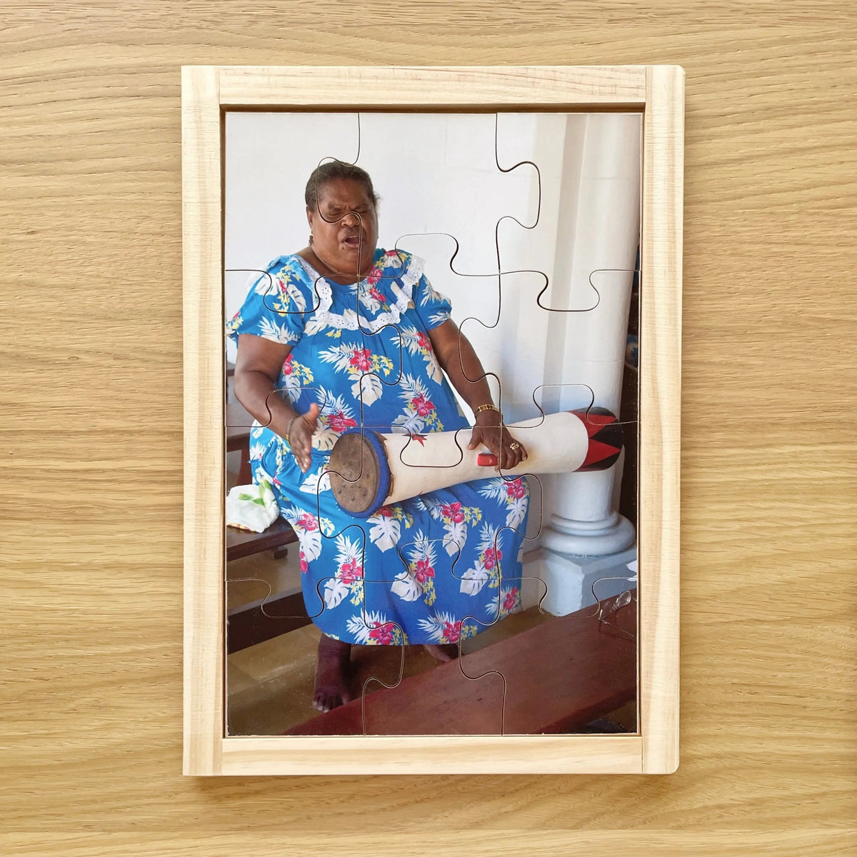 Torres Strait Islander People Puzzle Set — single puzzle detail
