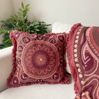 Yarning Circle Cushion Cover — in classroom use