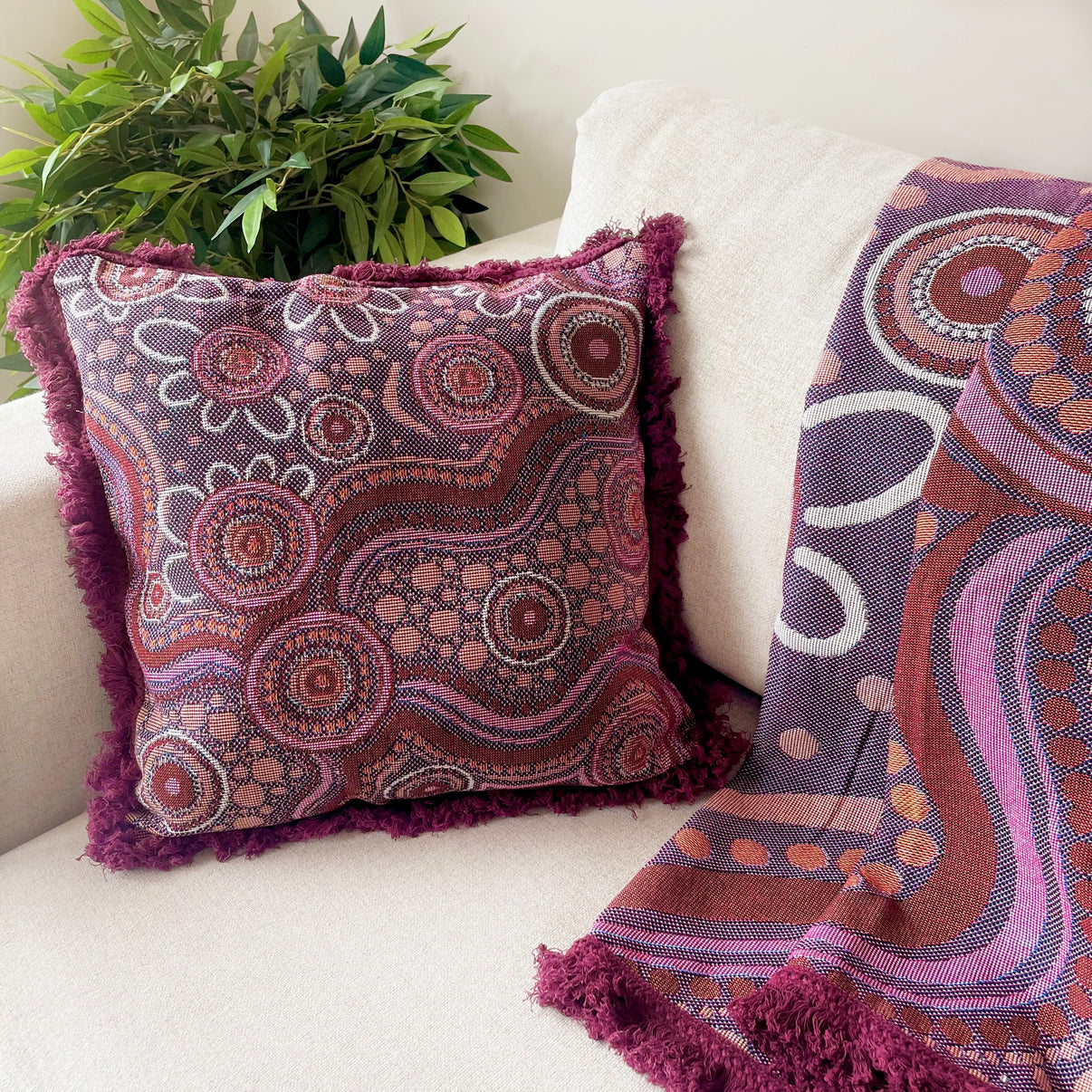 Sand Dreaming Cushion Cover — main view