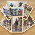Torres Strait Islander People Puzzle Set — Australian-made wooden Indigenous puzzles for early learning