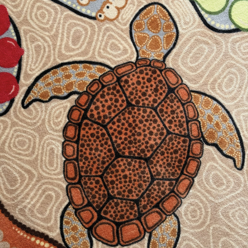 Coolamon Classroom Carpet — reverse view