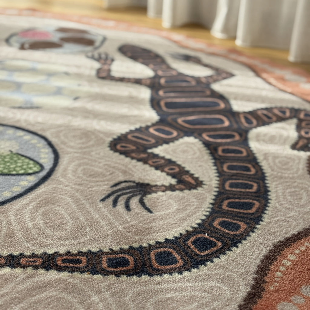 Coolamon Classroom Carpet — scale reference