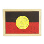 Australia Indigenous Flags Puzzles Set — in classroom use
