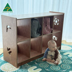 Aboriginal Symbols Classroom Bag Locker Unit