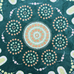 Sage Yarning Circle Classroom Rug — main view