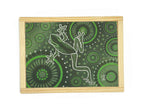 Aboriginal Art Frog Dreaming Puzzle — hand-painted wooden jigsaw puzzle — Australian-made early learning resource, ages 3+