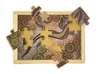 Aboriginal Art Goanna Dreaming Puzzle — alternative view
