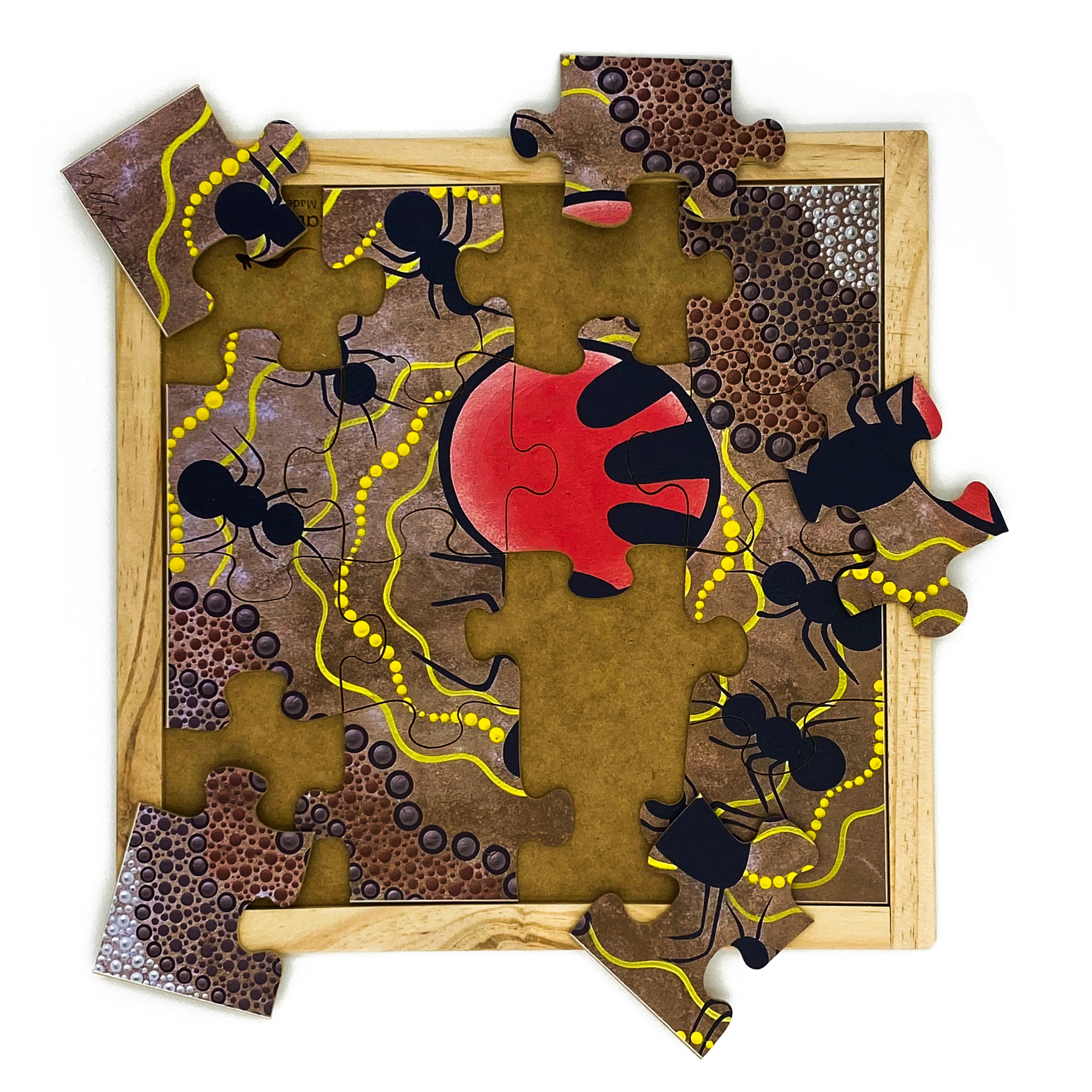 Aboriginal Art Honey Ant Puzzle