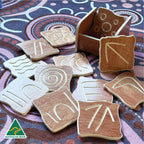 Aboriginal symbols Finger Tracing Cards