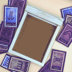 Aboriginal symbols sand drawing game — animated preview of sand tracing activity