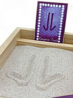 Aboriginal symbols sand drawing game — alternative view