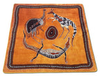 Animals around the Billabong Indigenous Rug — main view of Aboriginal art classroom rug, Australian-made