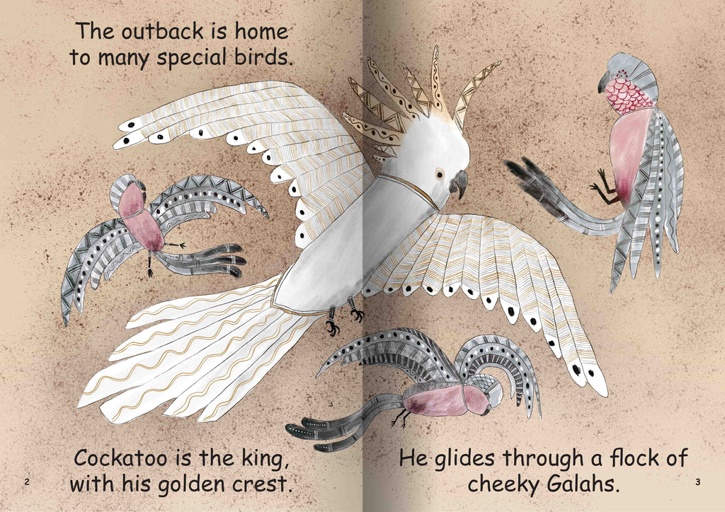 Birds around the Billabong Big Book — alternative view