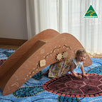 Boomerang Slippery Dip — detail view