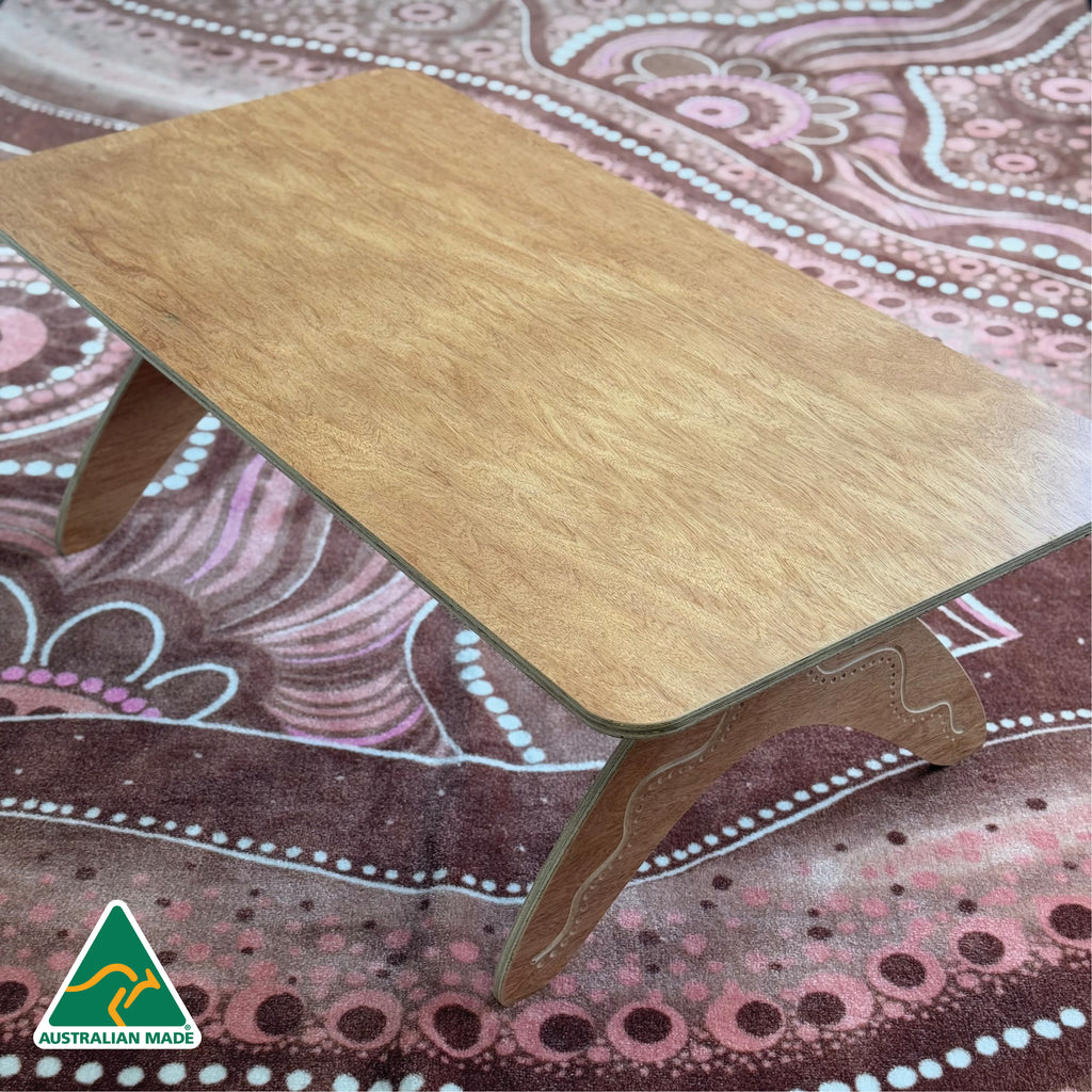 Boomerang Classroom Table — reverse view