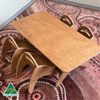 Boomerang Classroom Table — side view