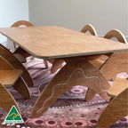Boomerang Classroom Table — colour detail