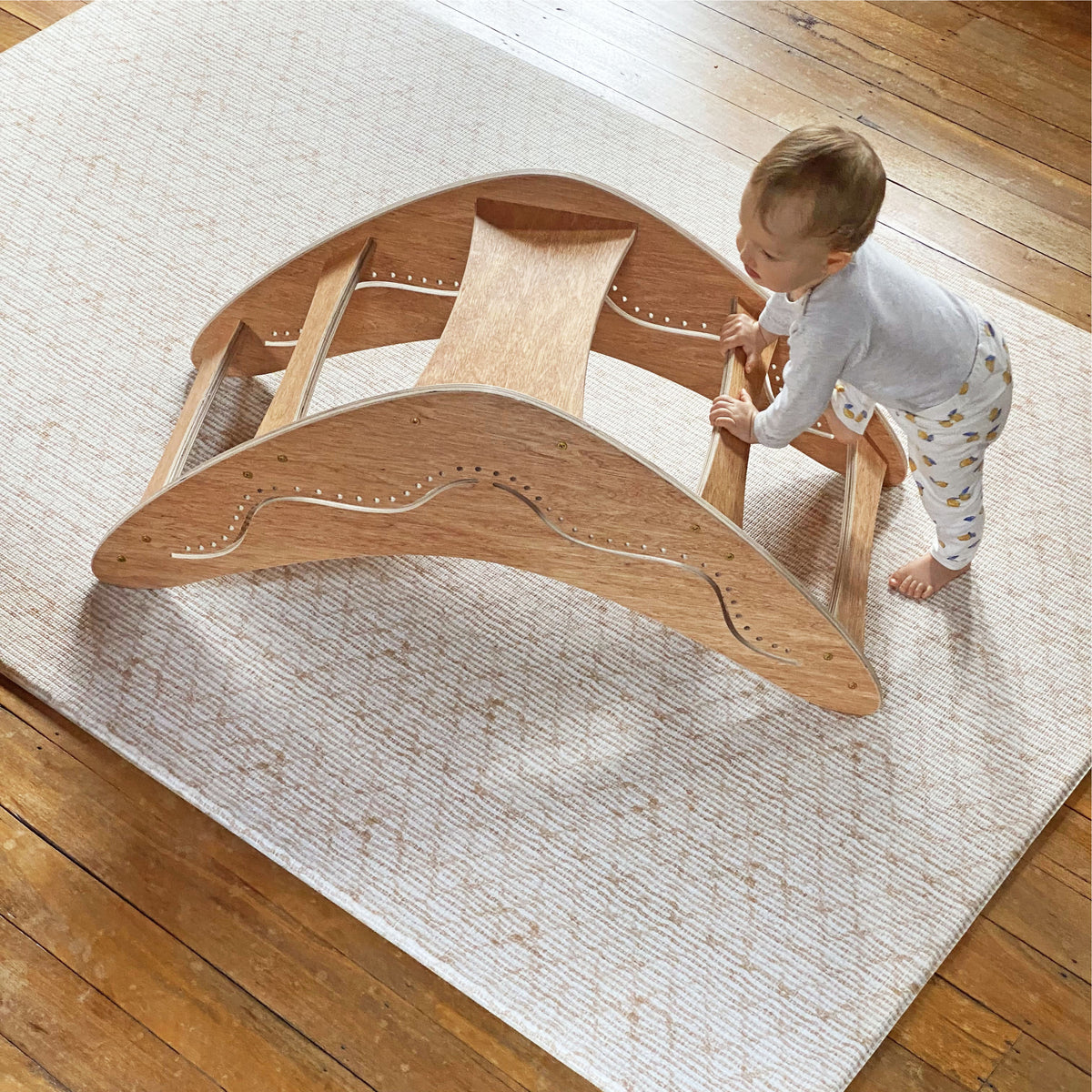 Boomerang Climber — reverse view