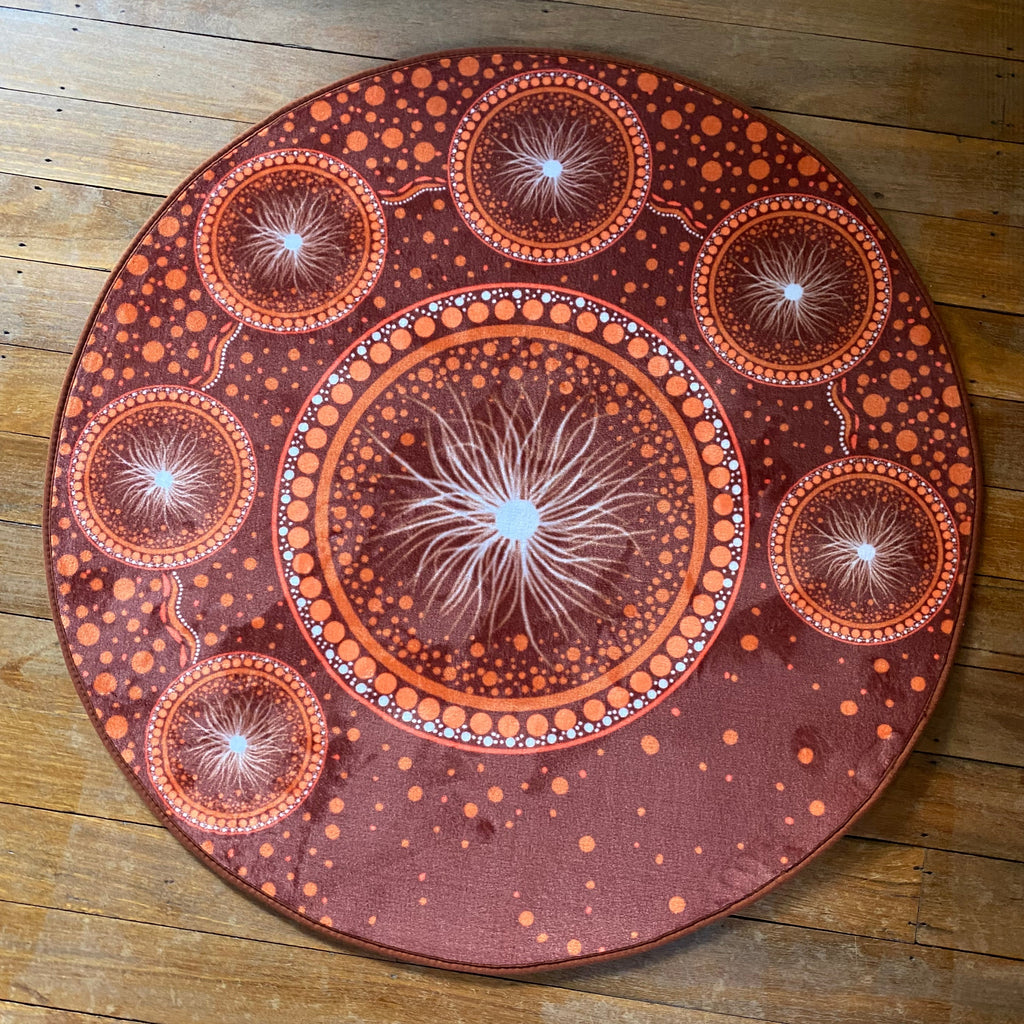 Bunuru Season Rug — authentic Aboriginal & Torres Strait Islander classroom resource