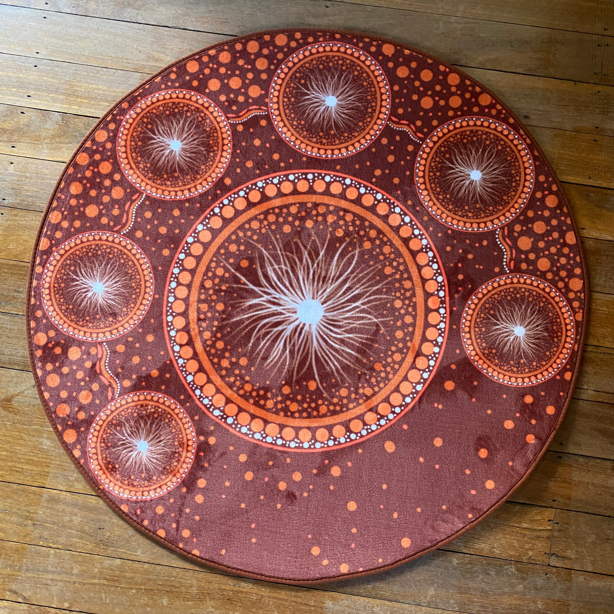 Bunuru Season Rug — authentic Aboriginal & Torres Strait Islander classroom resource