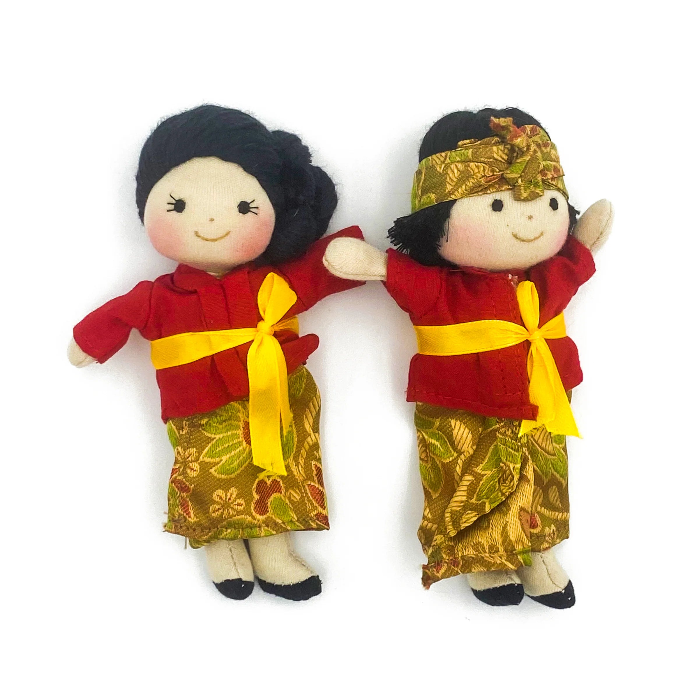 Cultural Dolls Boy & Girl Set - Balinese