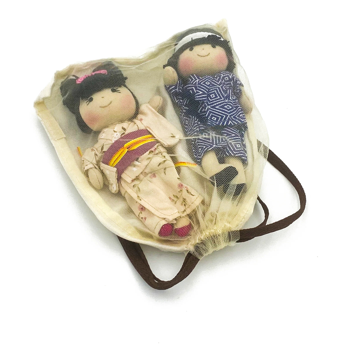 Japanese - Cultural Dolls 16cm Boy & Girl Set — main view