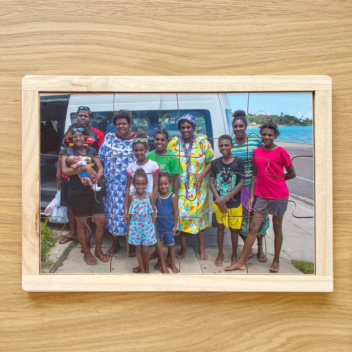 Torres Strait Islander People Puzzle Set — single puzzle detail