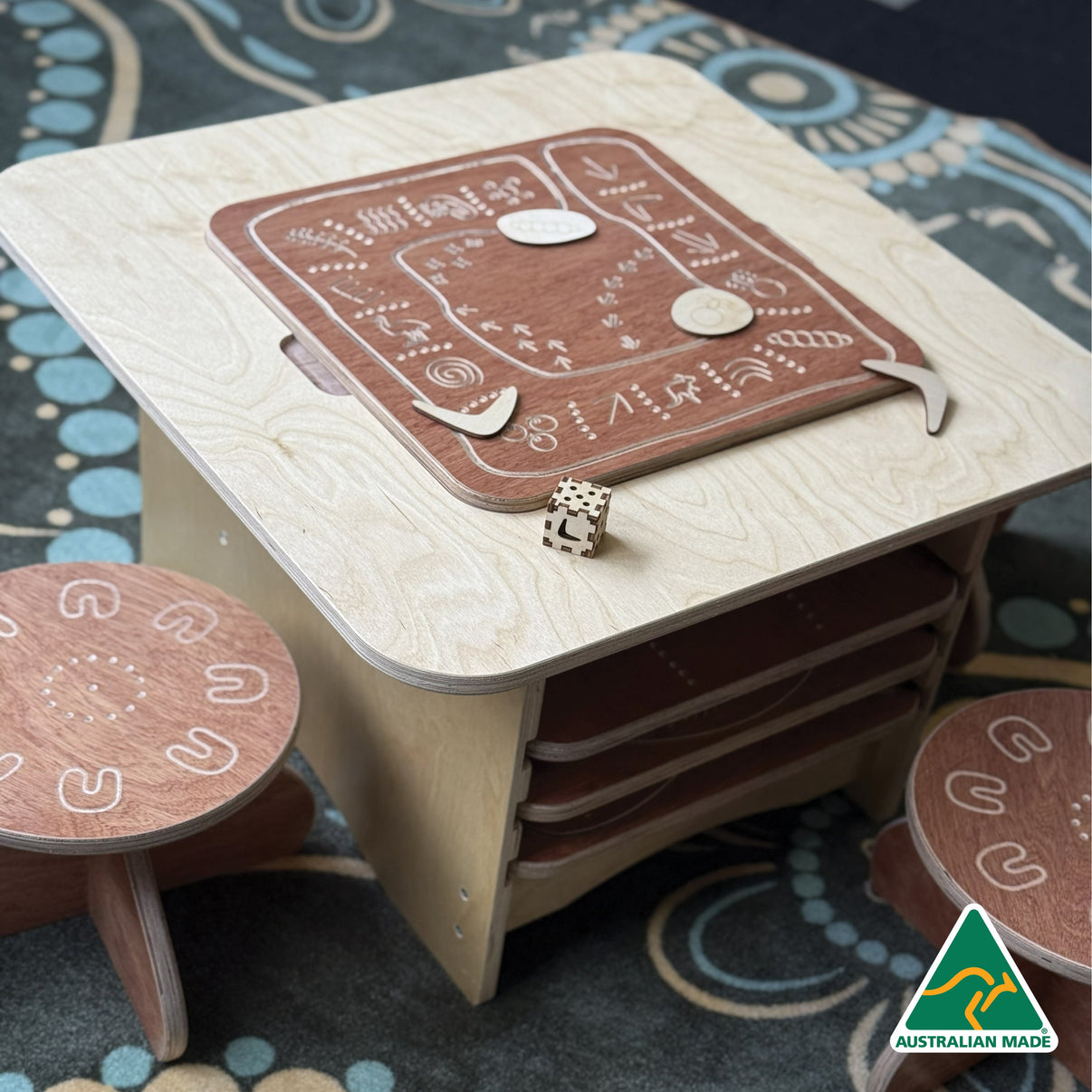 Dreamtime Games Table — scale reference