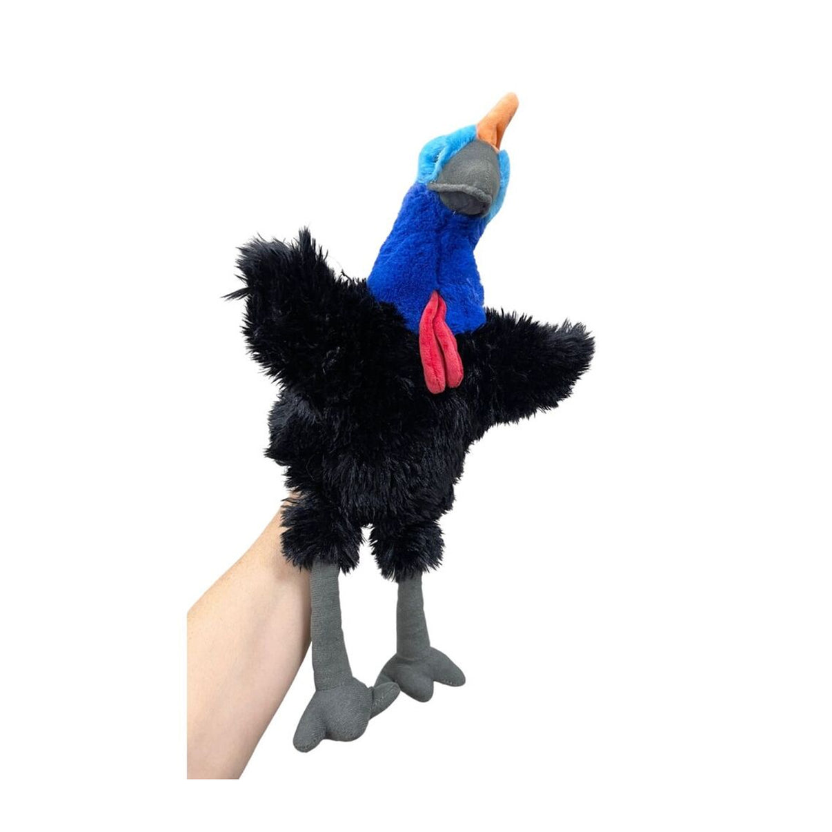 Eco Cassowary Puppet 25cm