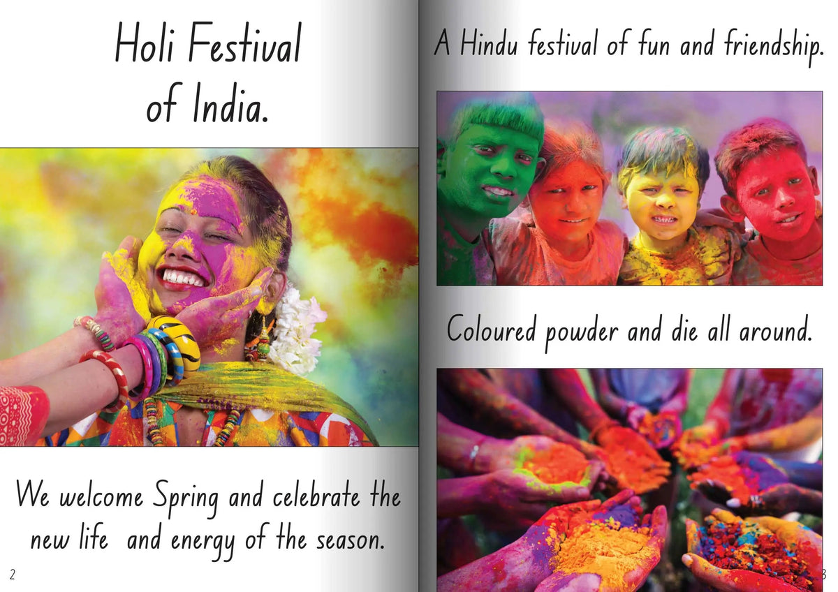 Indigenous Big Book VALUE PACK — Festivals of the World inside spread