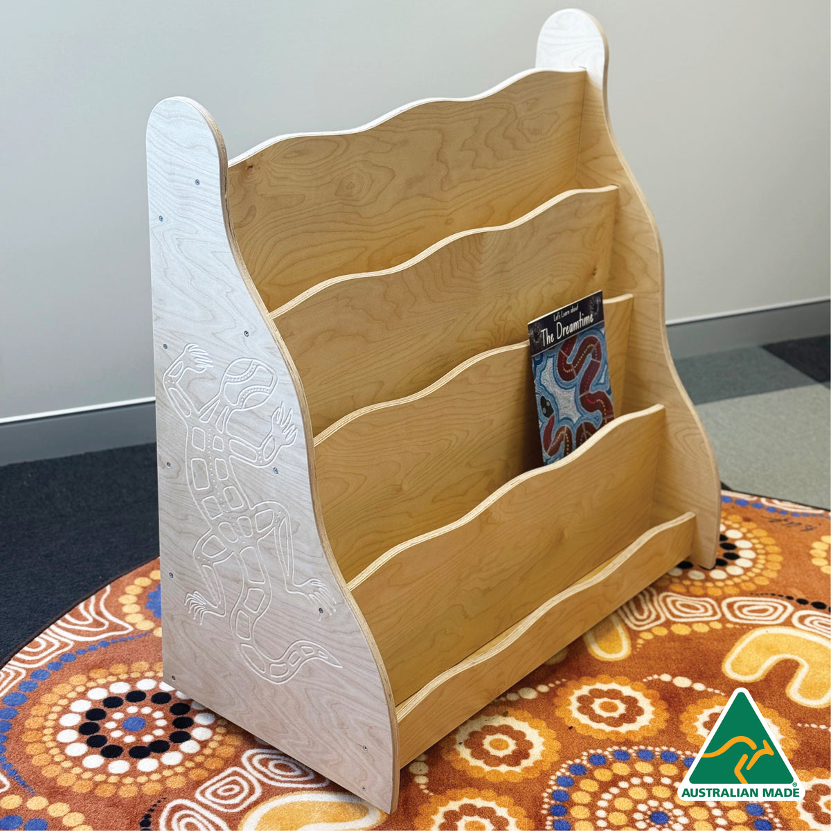 Indigenous Goanna Book Shelf