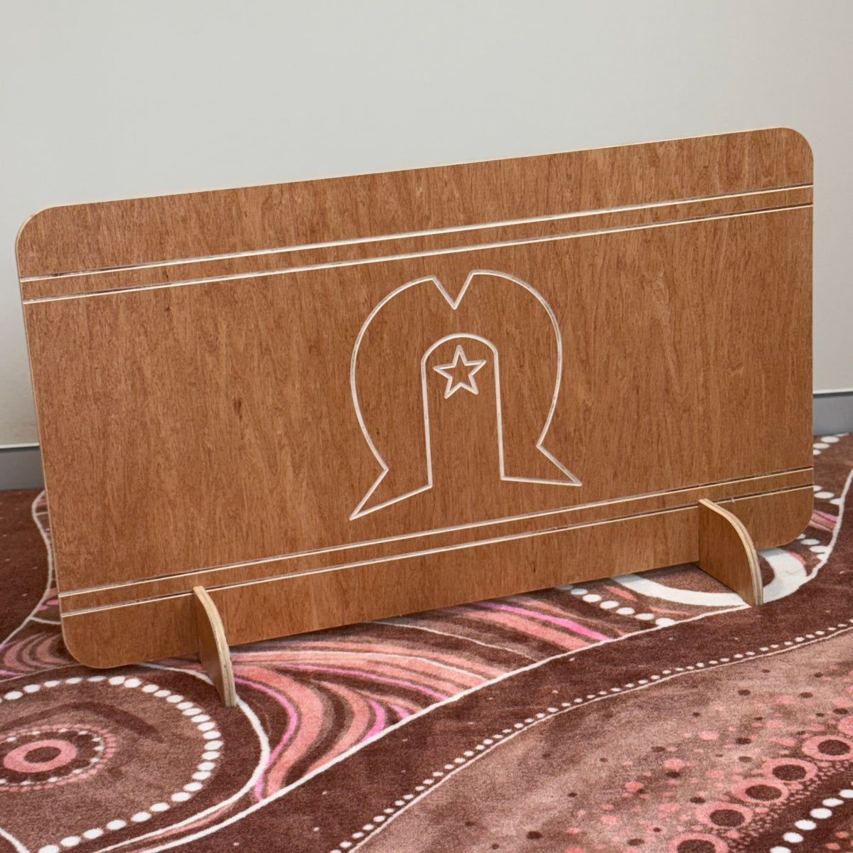 Torres Strait Islander Flag Room Divider — main view