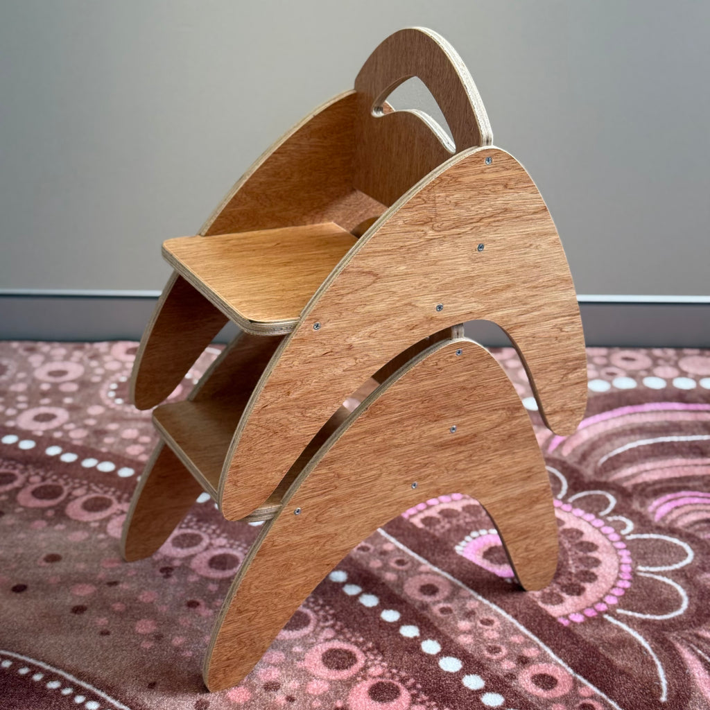 Boomerang Classroom Chair — pattern detail