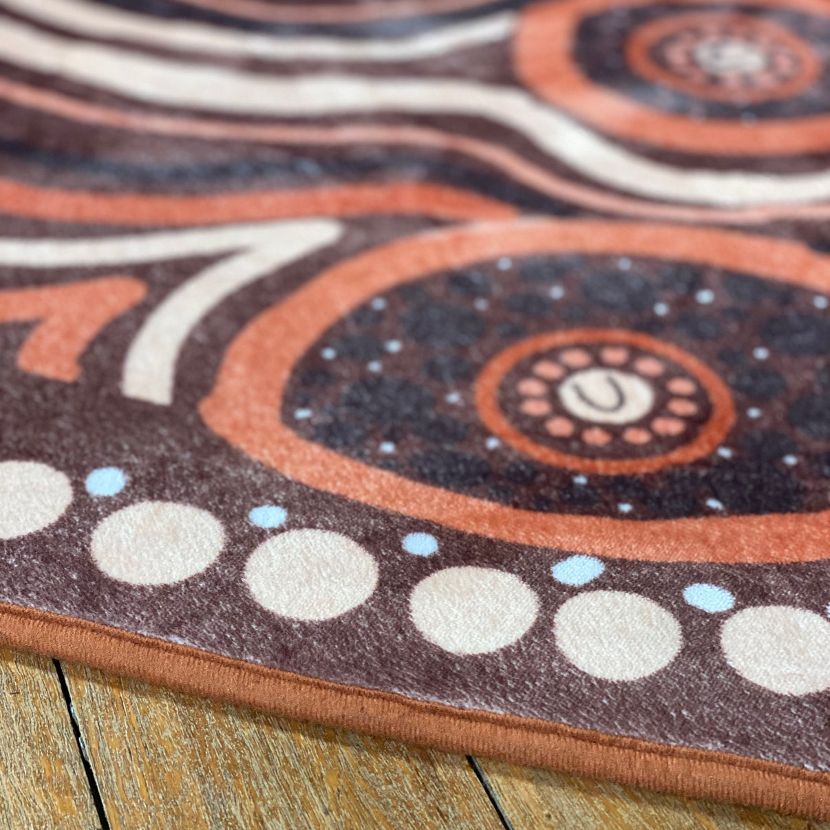 Aboriginal Art Yarning Circle Classroom Rug Indigenous Resources ...