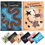 Indigenous Big Book Set of 2 — Australian-made Indigenous educational big books with FREE posters, ages 3+