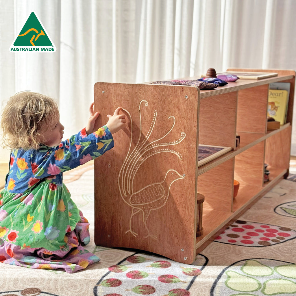 Lyrebird Classroom Shelf Unit