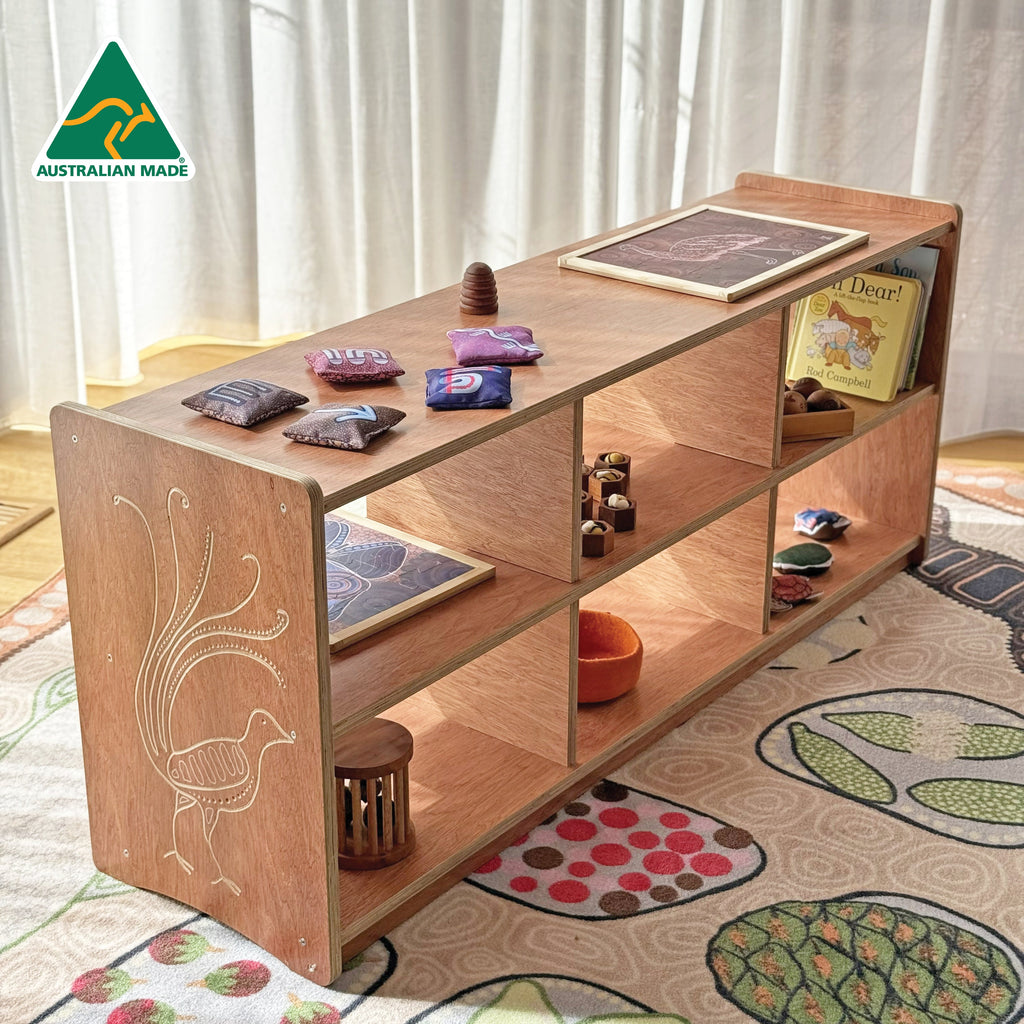 Lyrebird Classroom Shelf Unit
