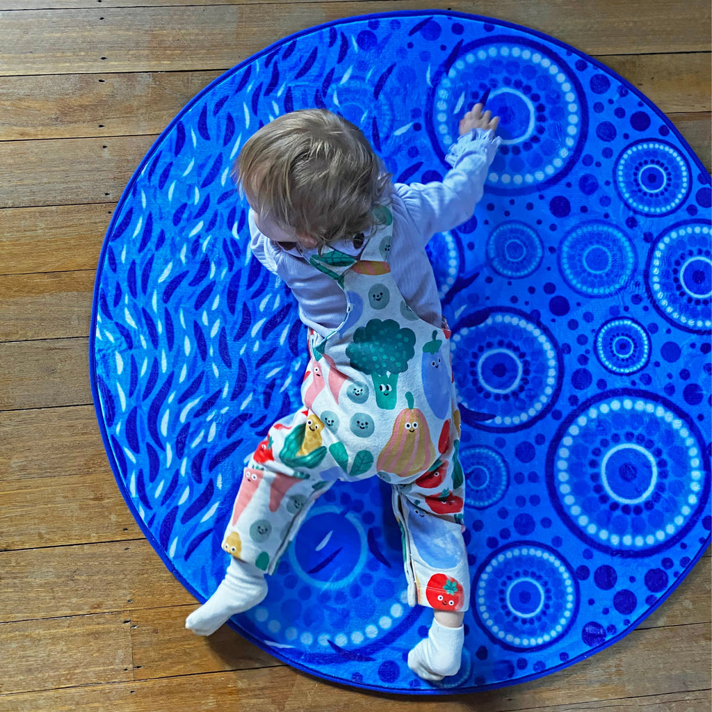 Makuru Season Rug — authentic Aboriginal & Torres Strait Islander classroom resource
