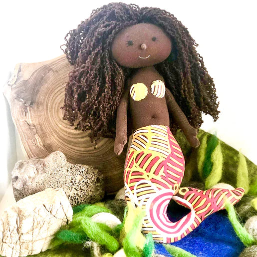 Mermaid Yawk Yawk 27 cm — authentic Aboriginal & Torres Strait Islander classroom resource