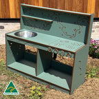 Bush Tucker Mud Kitchen in sage
