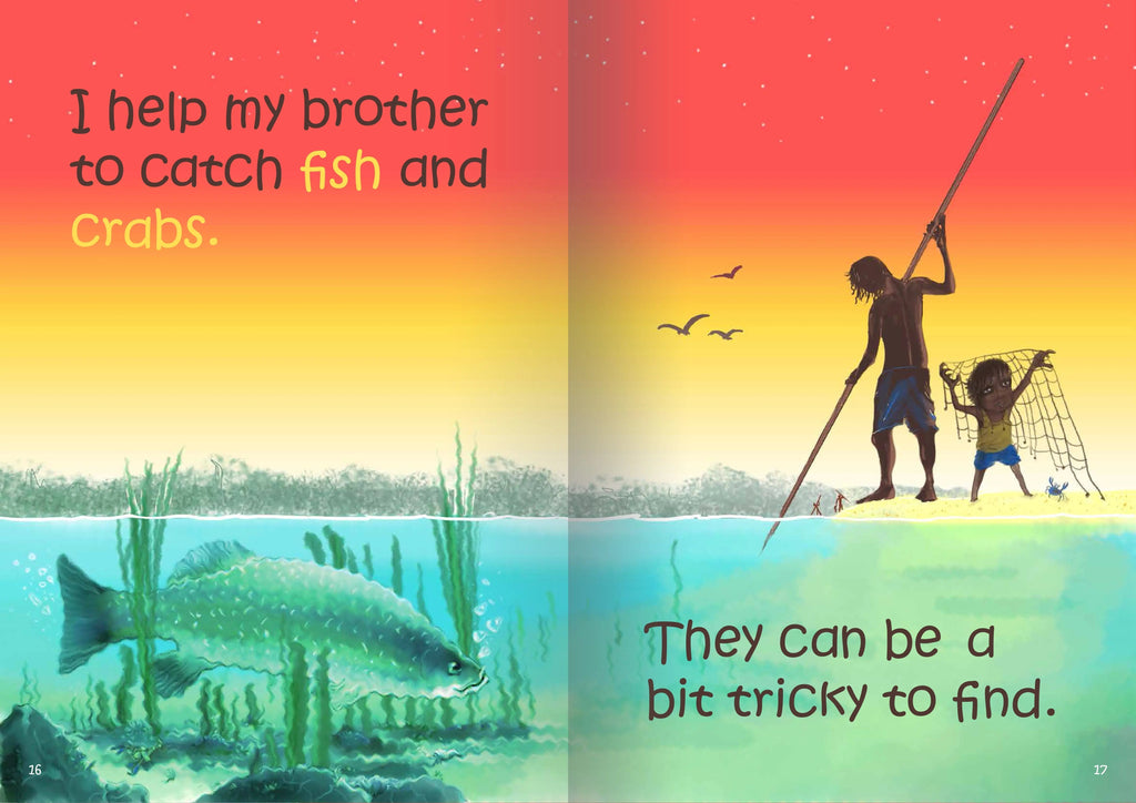 Indigenous Big Book VALUE PACK — My Family Likes Bush Tucker big book cover