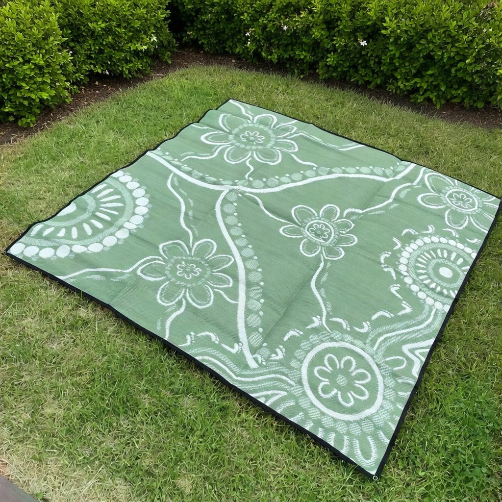 Indigenous Eucalyptus Outdoor Mat — authentic Aboriginal & Torres Strait Islander classroom resource