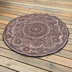 Aboriginal Art Yarning Circle Outdoor Mat — authentic Aboriginal & Torres Strait Islander classroom resource
