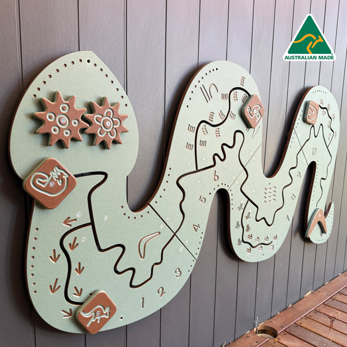 Rainbow Serpent OUTDOOR Wall Game