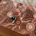 Aboriginal Art Bush Dreaming Rug — third alternative view