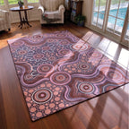 Aboriginal Art Sand Dreaming Rug — second alternative view