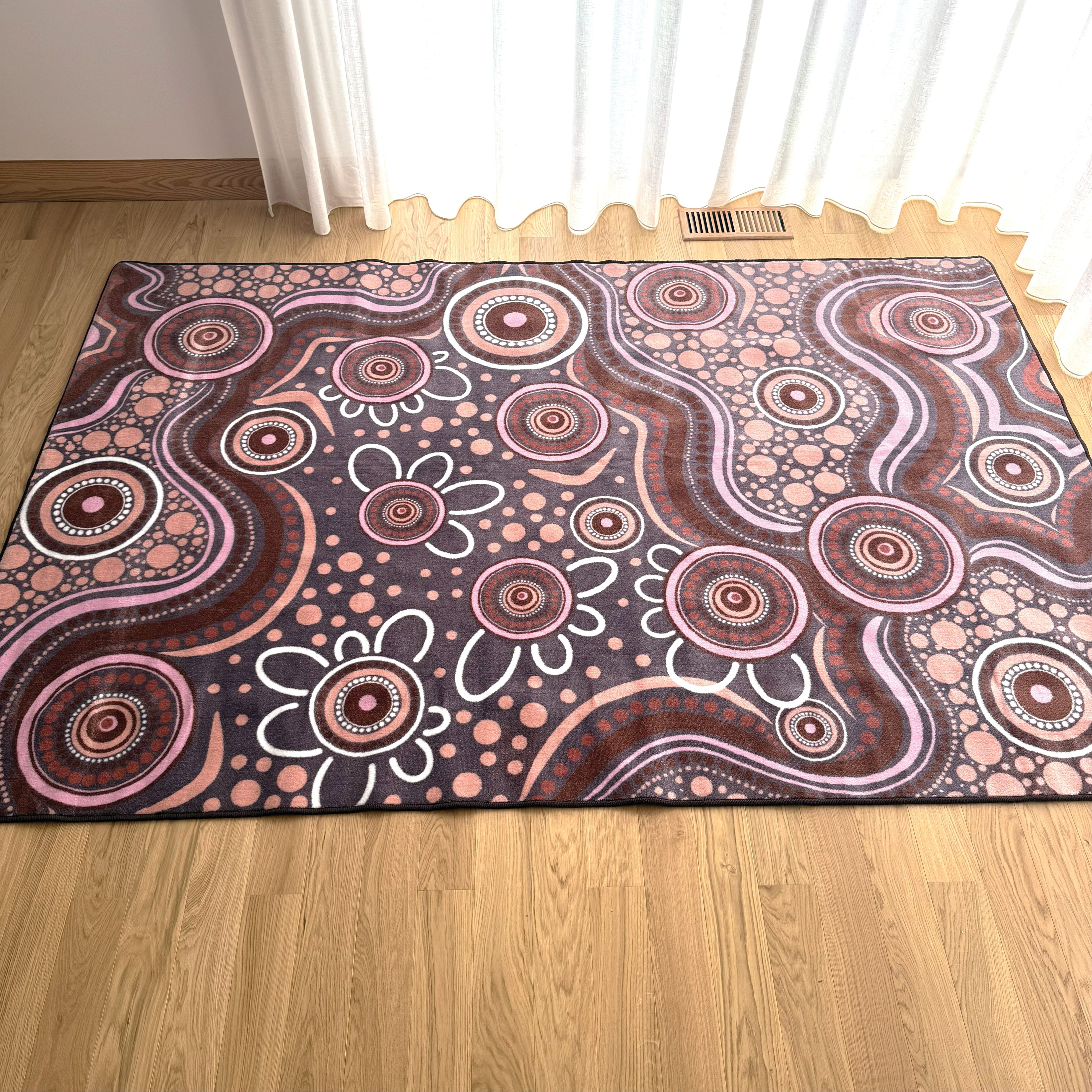 Aboriginal Art Sand Dreaming Rug | Indigenous Resources – Indigenous ...