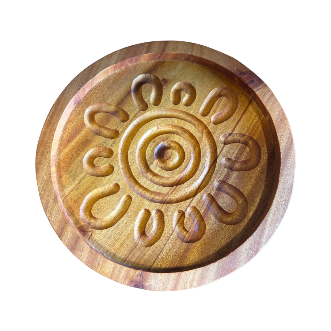 Sensory Plate Aboriginal Symbol — authentic Aboriginal & Torres Strait Islander classroom resource