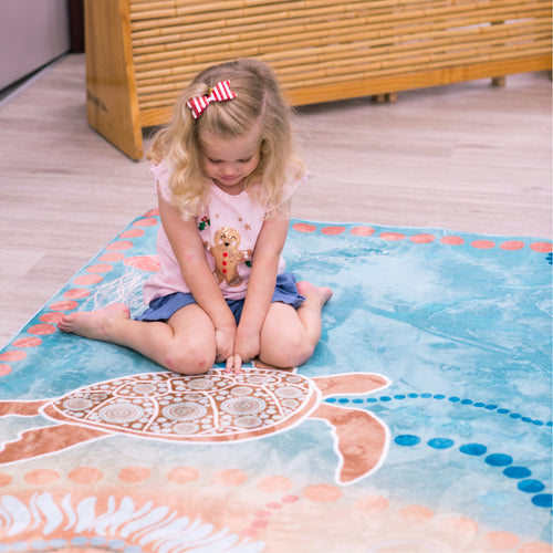 Under the Sea Dreaming Rug 3m x 2m rectangle — main view