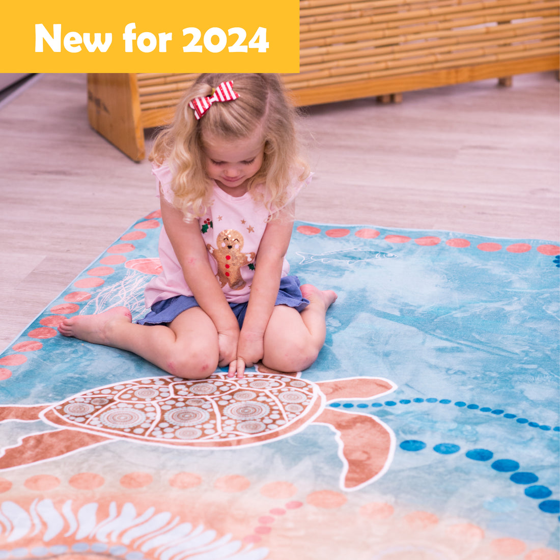 Under the Sea Dreaming Rug 3m x 2m rectangle
